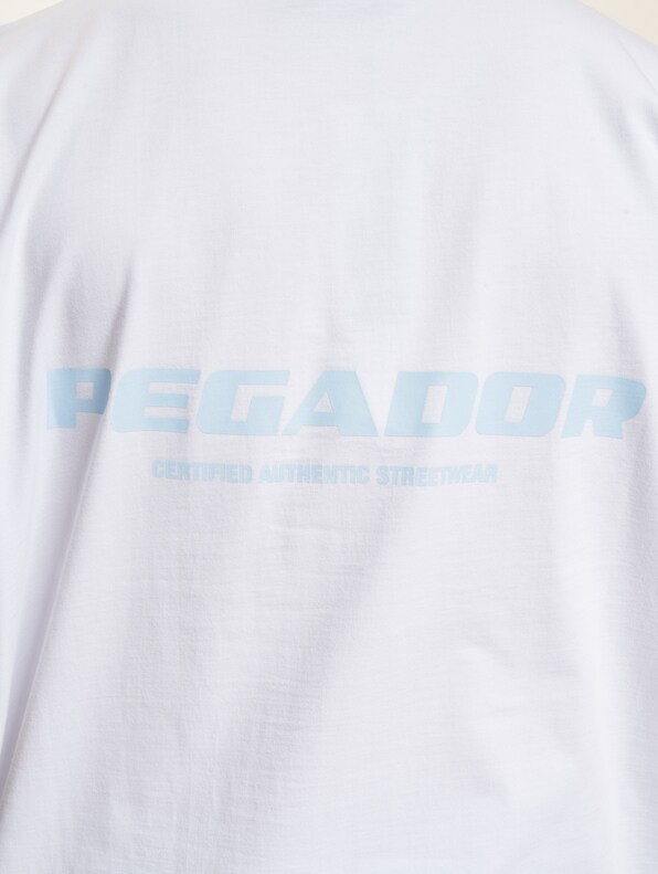 PEGADOR Colne Logo Oversized T-Shirts-5