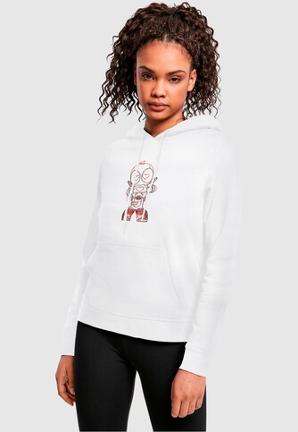 Ladies Deadpool - Love Beam Line Basic Hoody
