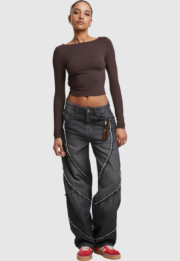 Ladies Slim Fit Longsleeve-3