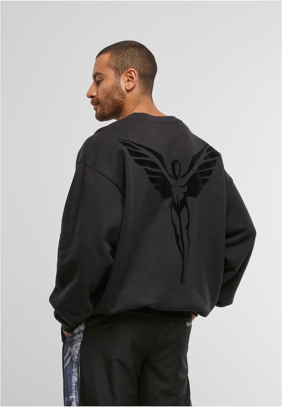 LOGO CREWNECK SWEATSHIRT IKARUS-1