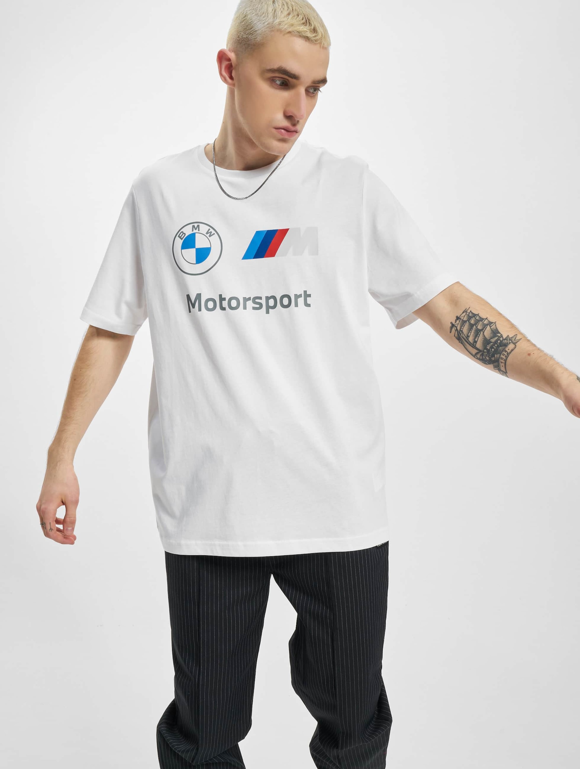 Puma X BMW Mms Ess Logo T-Shirt