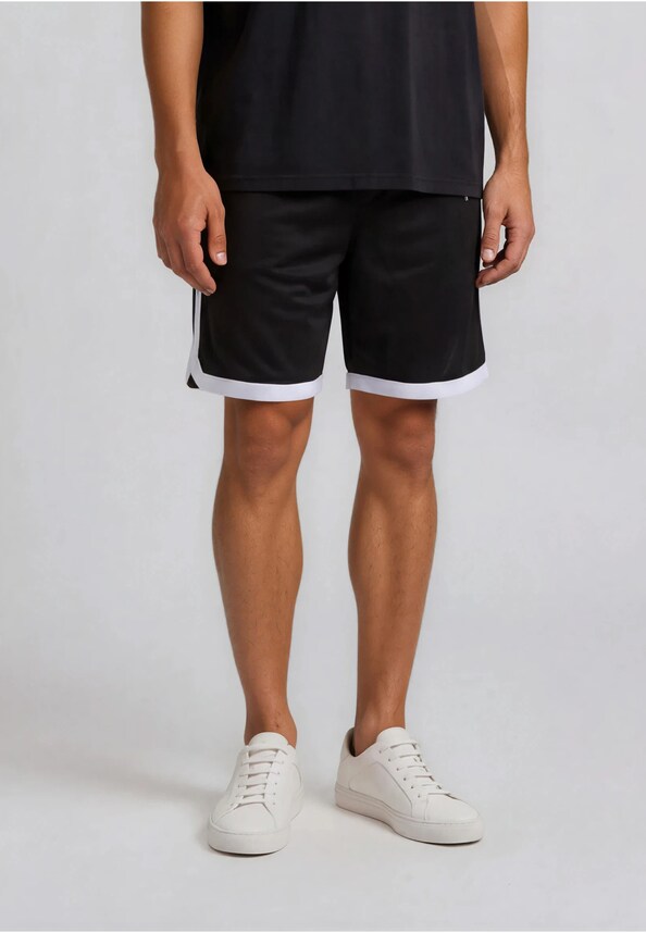 PEGADOR LOGO BASKETBALL SHORTS-0