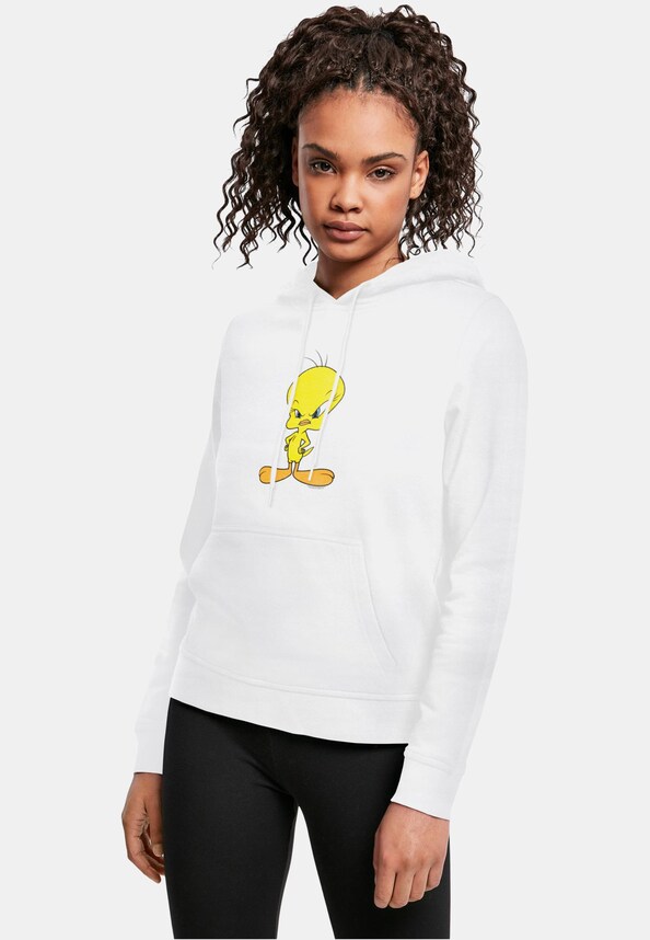 Ladies Looney - Tunes Angry Tweety Hoody-0