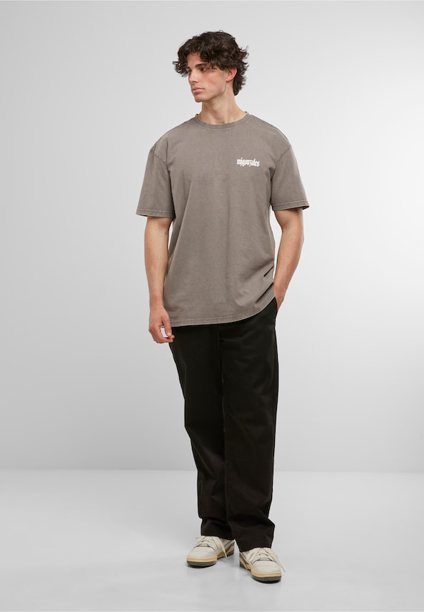 MJG Heavy Oversized Acid Washed Tee - Rebels never die-2