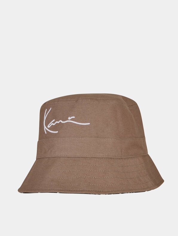 Karl Kani Ka223-026-1 Signature Paisley Reversible Bucket Hat-6