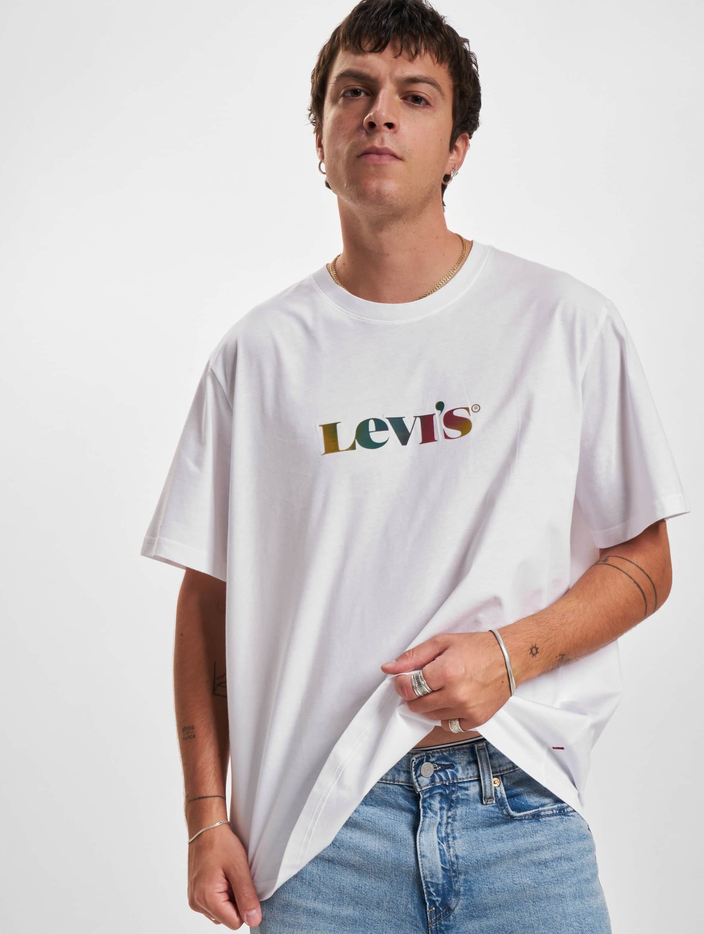 Levi's Levi'sÂ® T-Shirt Mannen op kleur wit, Maat M