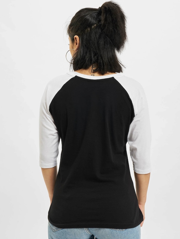 3/4 Contrast Raglan -1