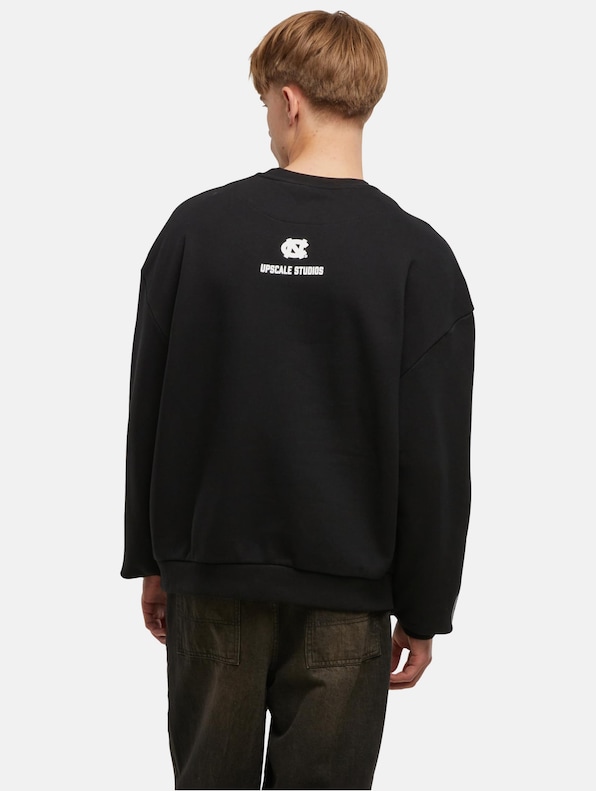 North Carolina Bold Faced Oversize Crewneck-1