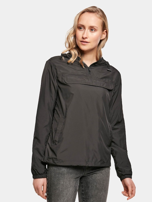 Ladies Basic Pull Over Jacket-0