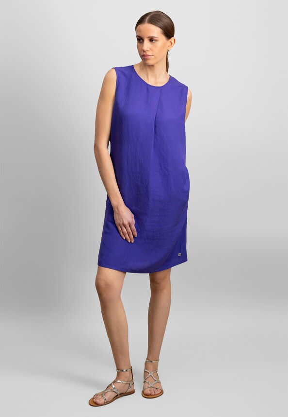 DRESS TOP LINEN MIX-1