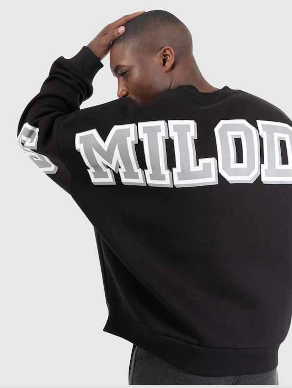 Smilodox Oversized Unisex Brail Pullover-1