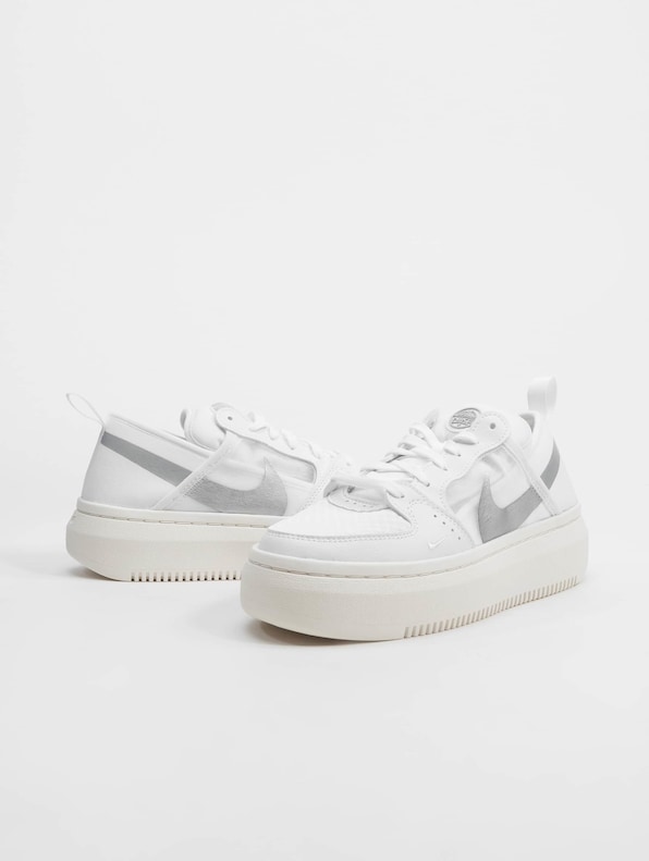 Nike Court Vision Alta Sneakers White/Metallic-0