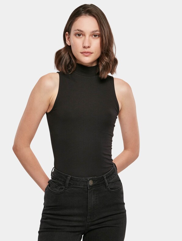 Sleeveless Turtleneck -0