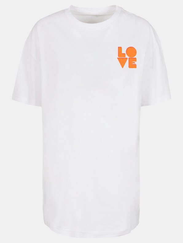 Ladies Hugs & Love - Love Oversized Boyfriend-2