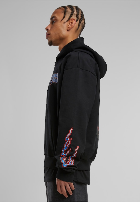 Hooded Guy Oversize Zip Hoody-2