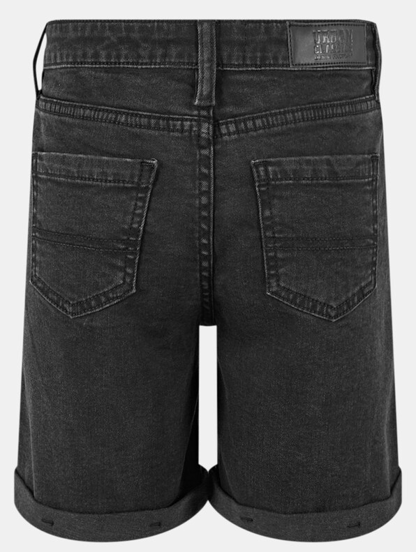 Urban Classics Girls Organic Stretch 5 Pocket Jeans Shorts-1