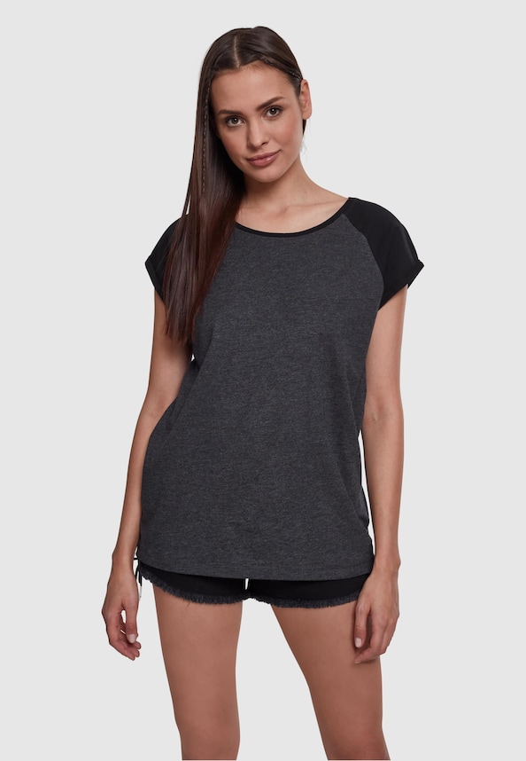 Ladies Contrast Raglan-0