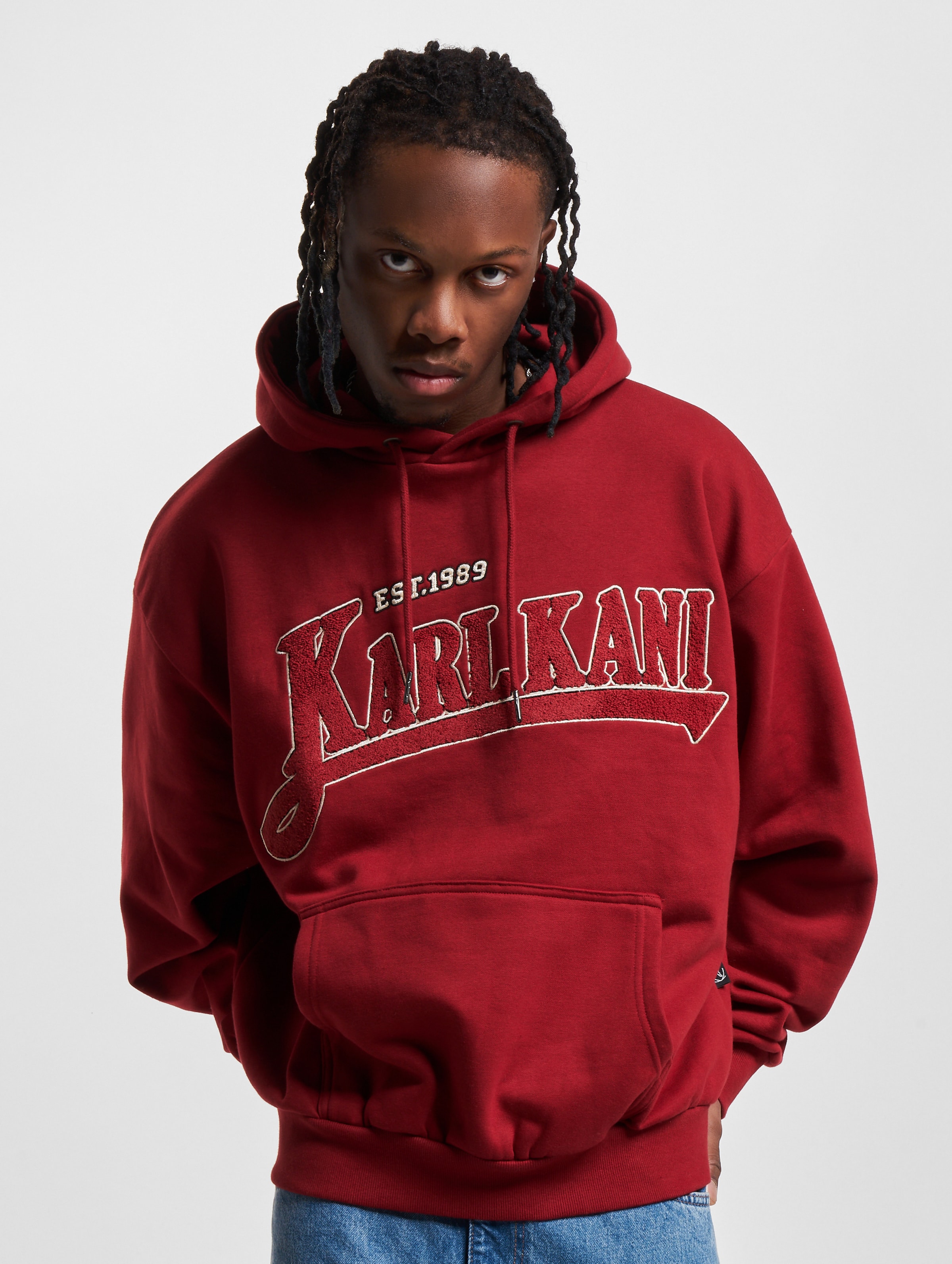 Karl Kani Trekking OS Hoodies Männer,Unisex op kleur rood, Maat M