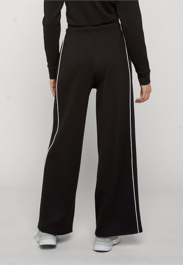 Ladies Wide Leg Scuba -1