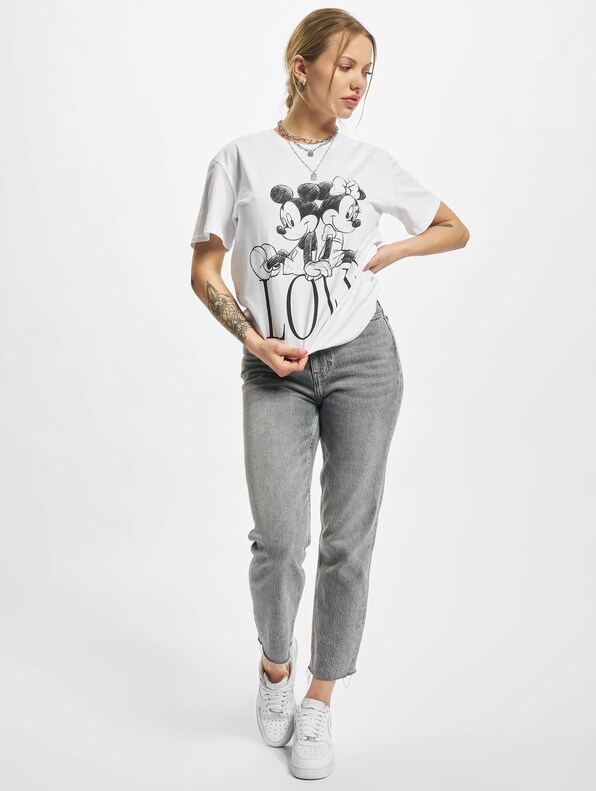 Ladies Minnie Loves Mickey -4