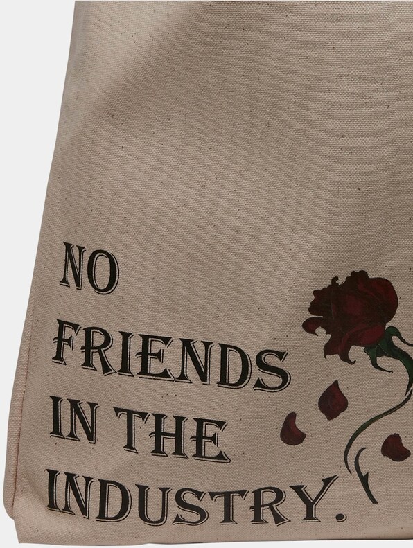 Mister Tee No Friends Oversize Canvas Tote Bag-3