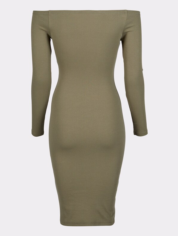 Off Shoulder Longsleeve Rib-4