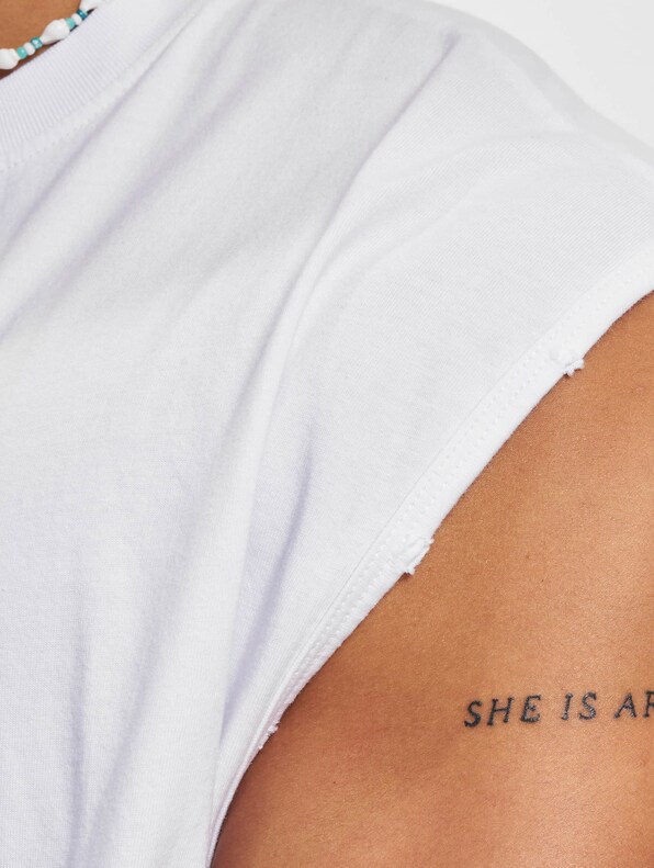 2Y Basic Oversize Sleeveless Shirt-3