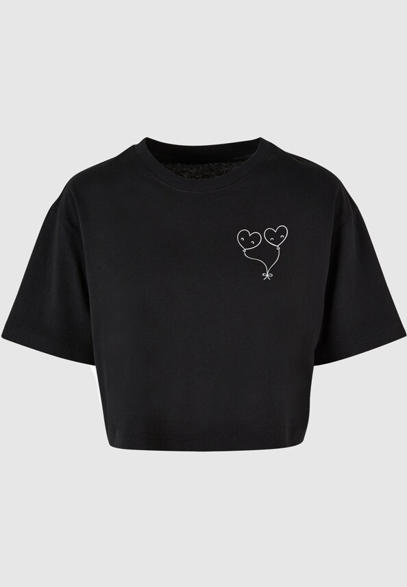 Ladies Hugs & Love - Love Ballon Short Oversized-2