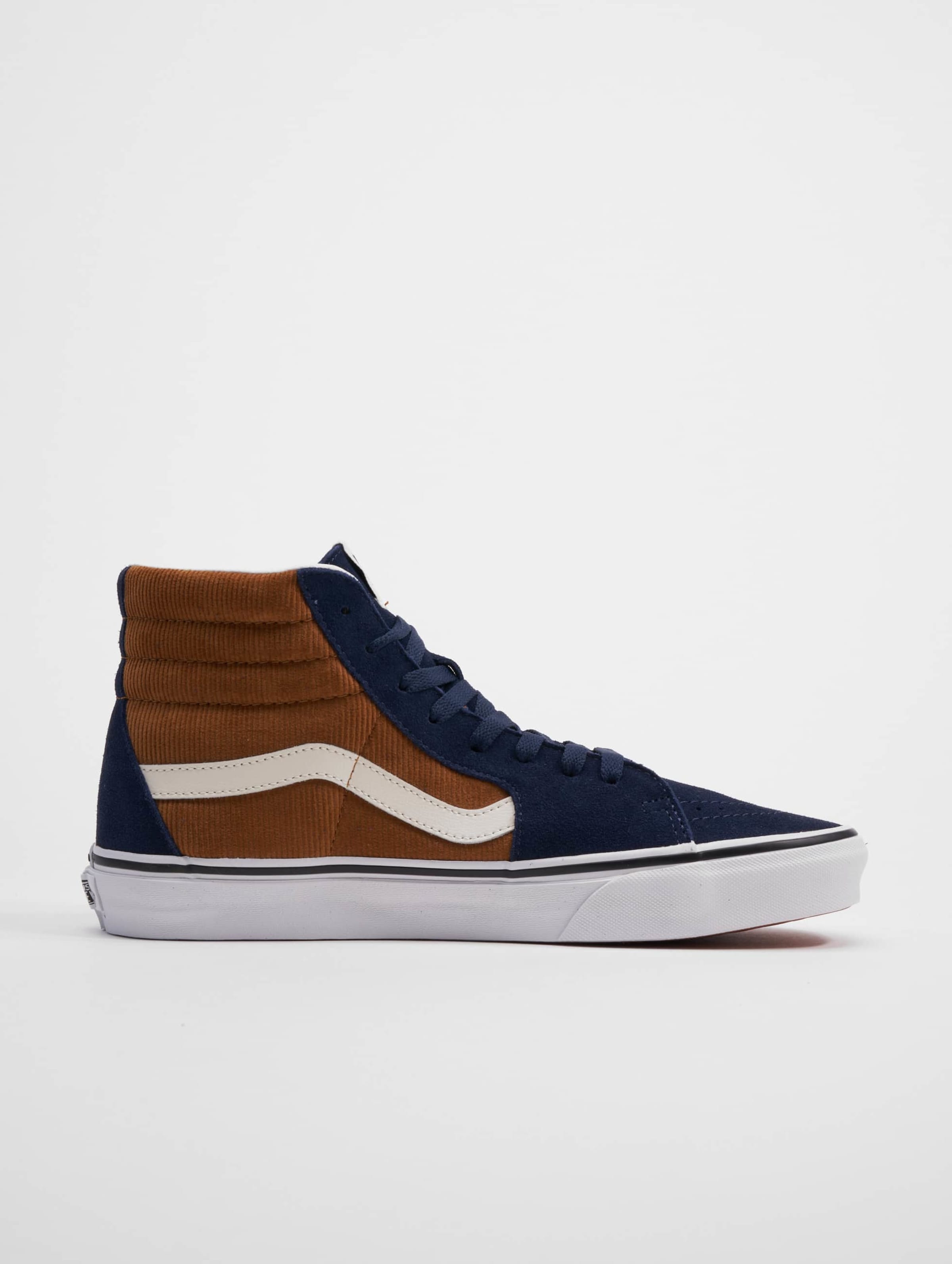 Vans sk8 hi navy clearance blue leather