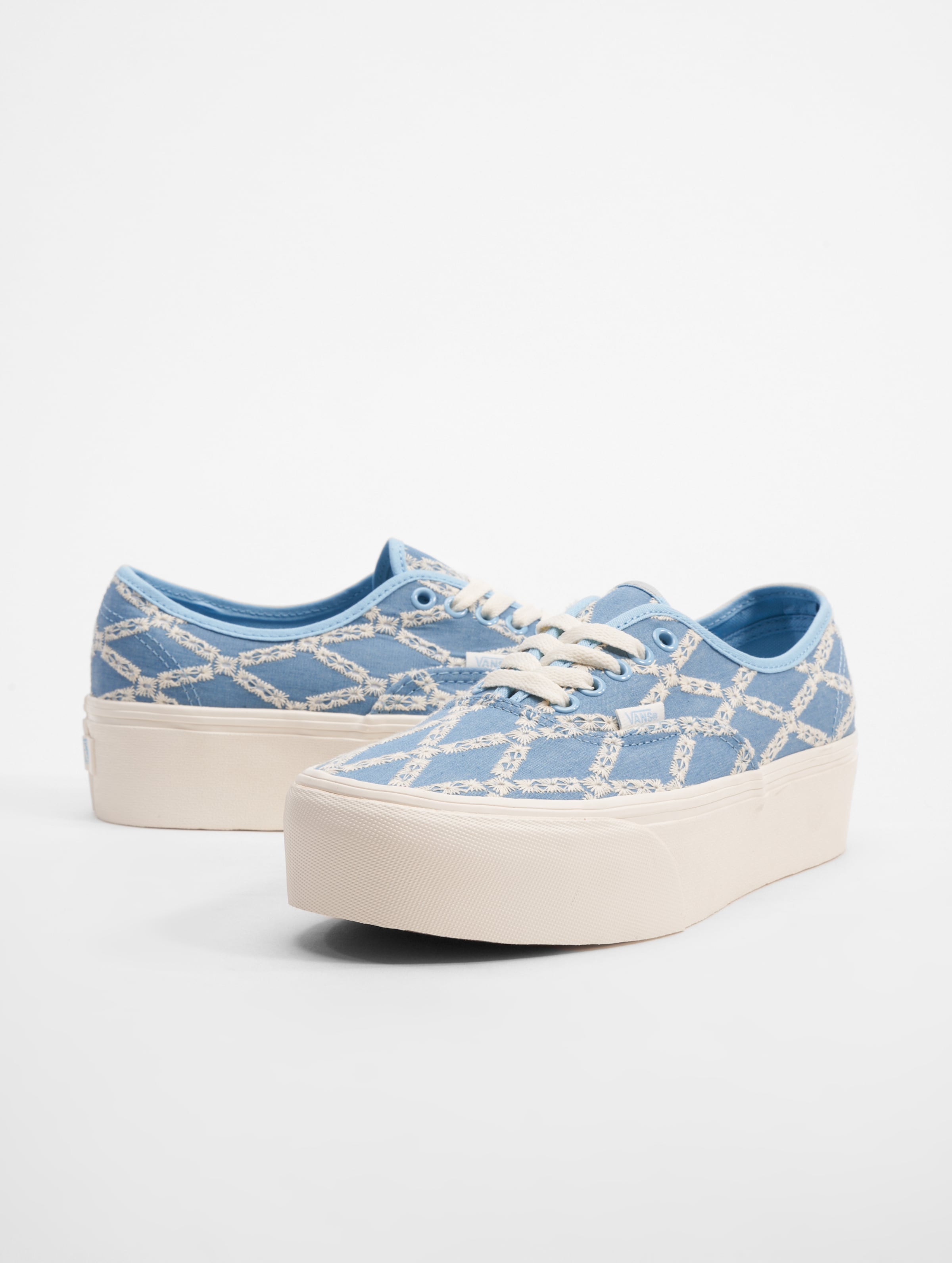 Vans AUTHENTIC STACKFORM Sneakers Frauen,Unisex op kleur blauw, Maat 38.5