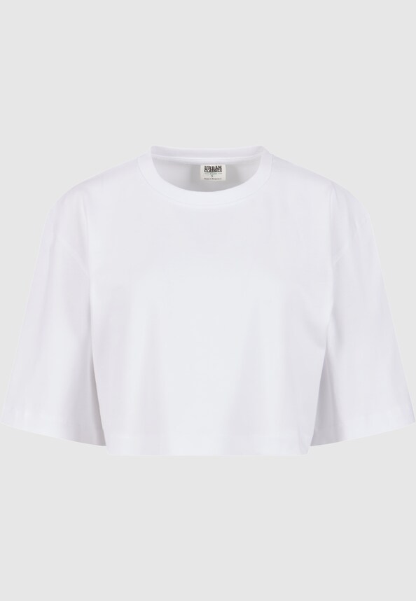 Ladies Heavy Organic Oversized Cropped -3