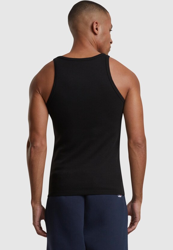 KM242-043-3 Karl Kani Chest Signature Essential Waffle Tanktop 2 Pack-2