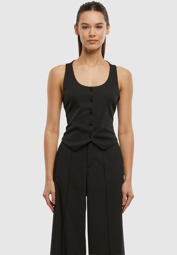 Ladies Jersey Vest-2