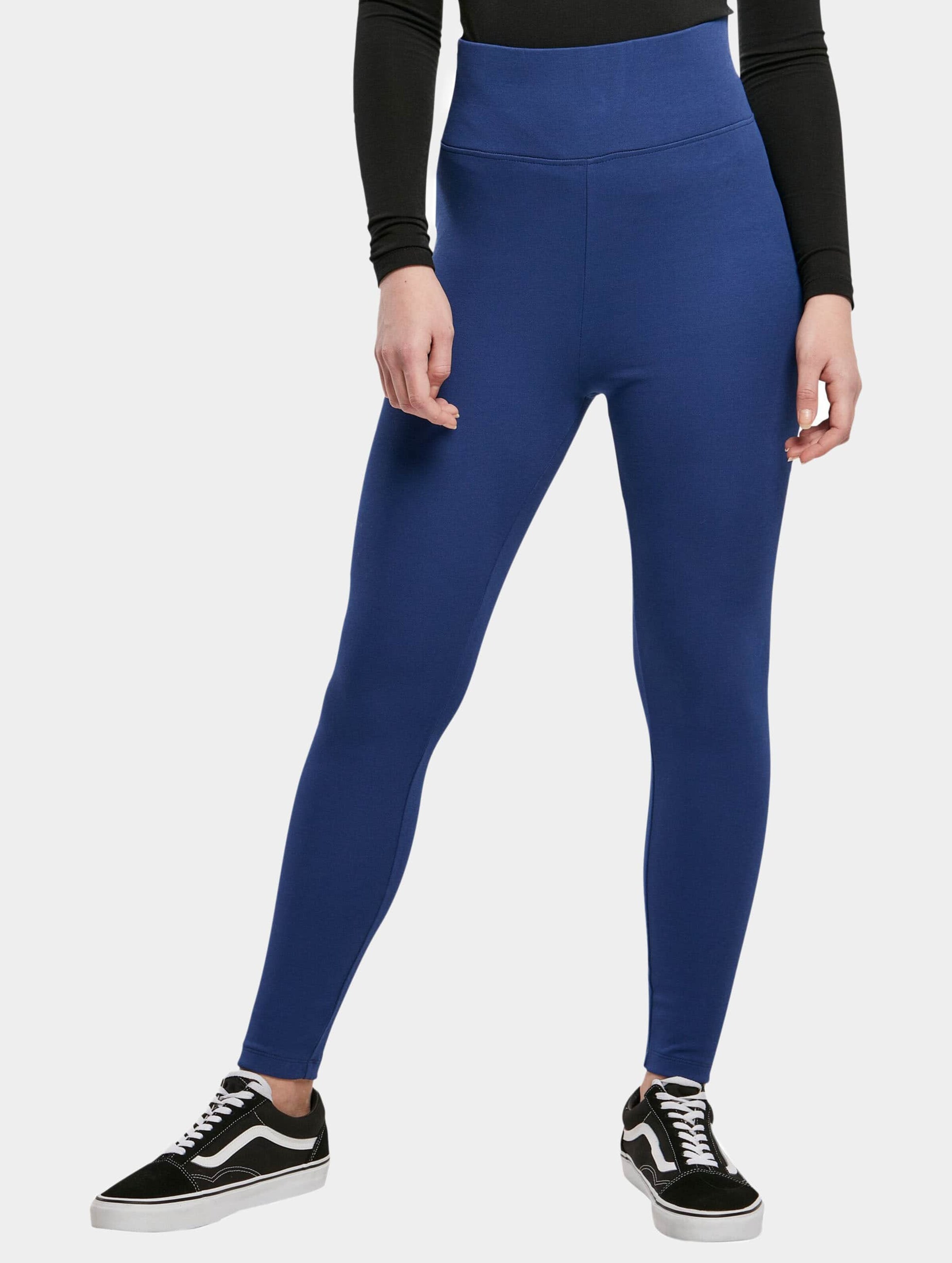 Urban Classics Legging -XXL- High Waist Jersey Blauw