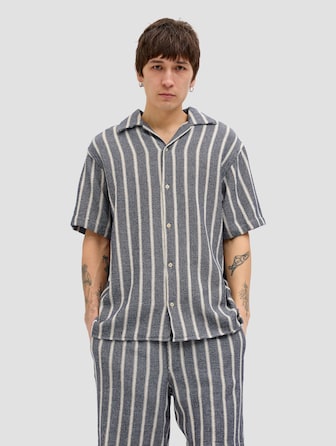 Jack & Jones Coba Stripe Resort Hemden