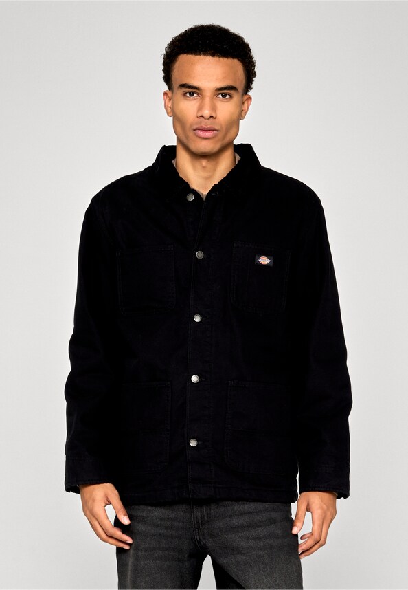 LINED CHORE CANVAS JACKET-0