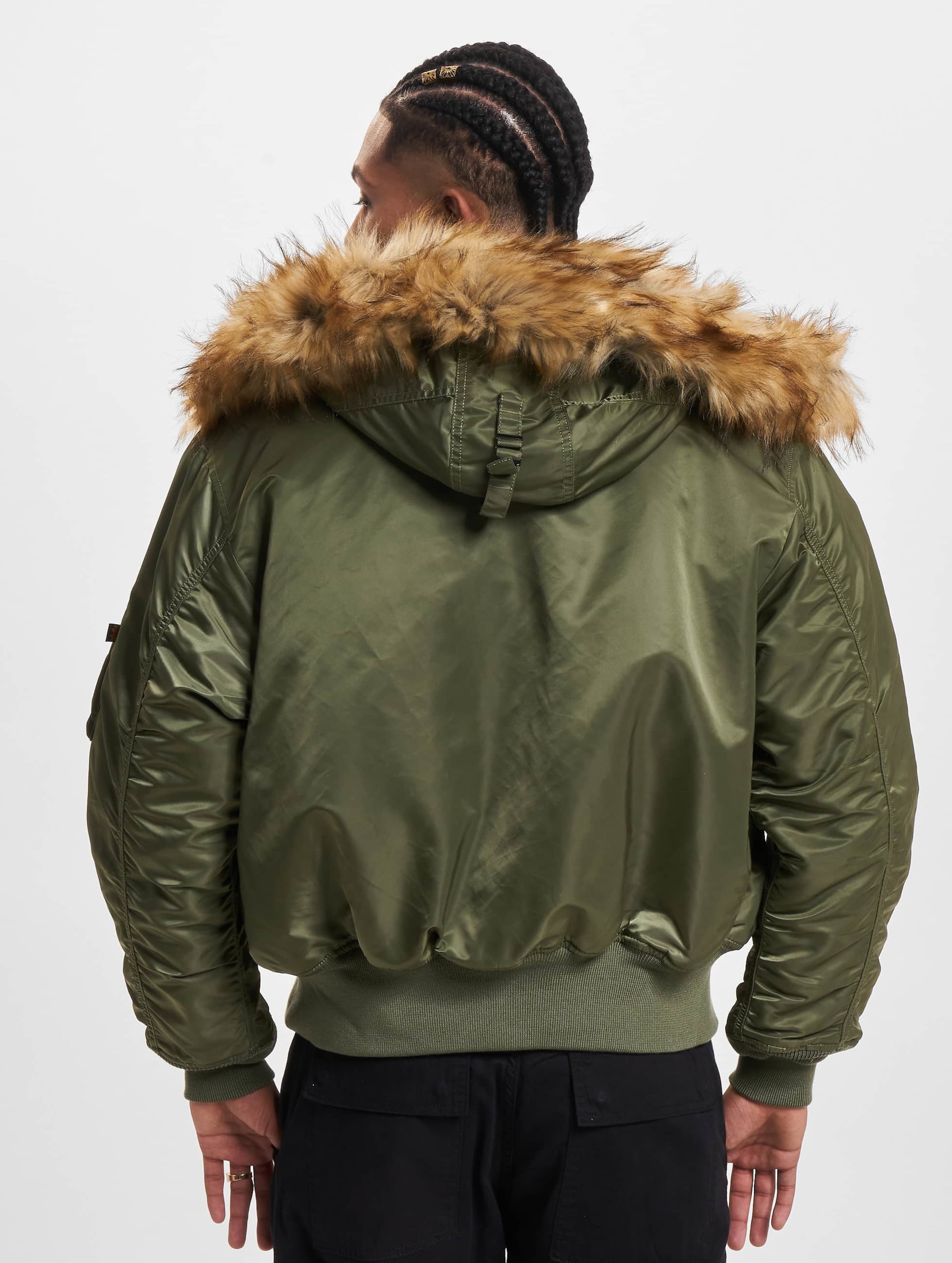 Alpha industries clearance fur hood