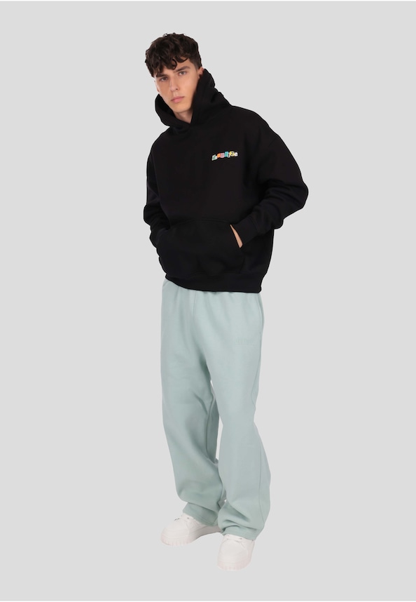 OPEN LEG JOGGER MIT SEITENSTREIFEN-3