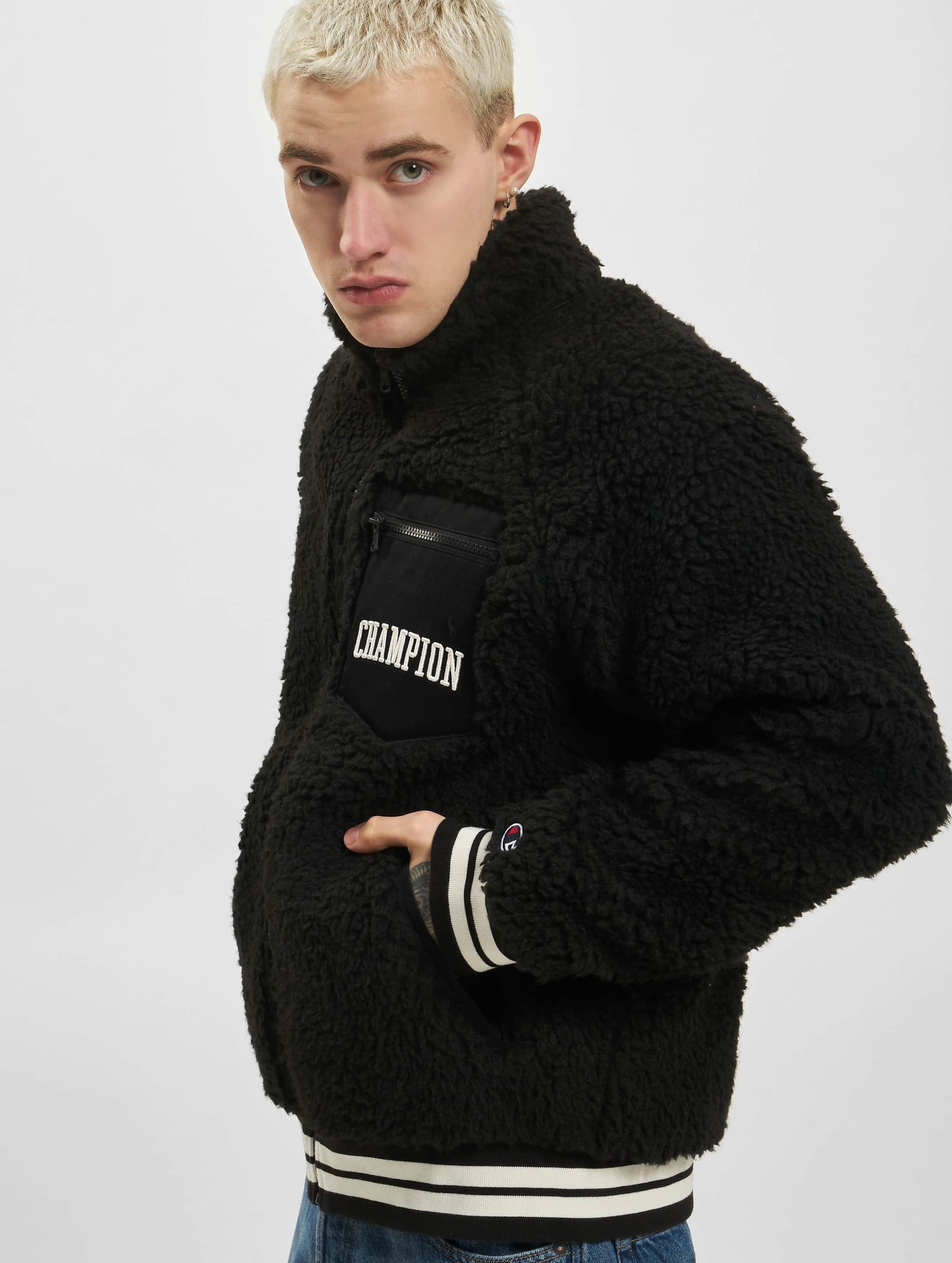 Champion sherpa bomber on sale jacket