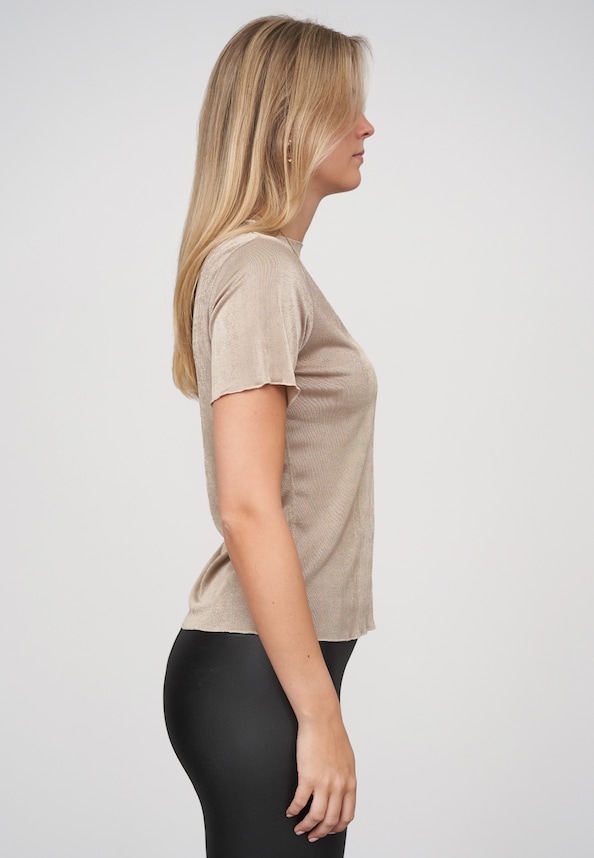 Lurex Look T-Shirt-3