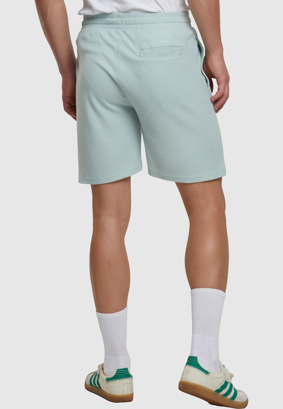 Waffle Sweat Shorts-1