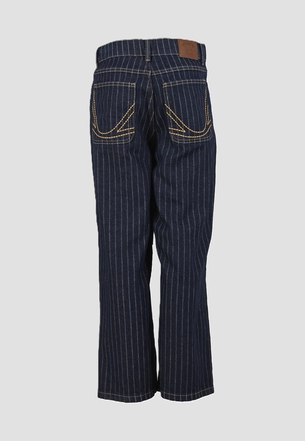 OG Baggy Pinstripe Jeans Junior-1