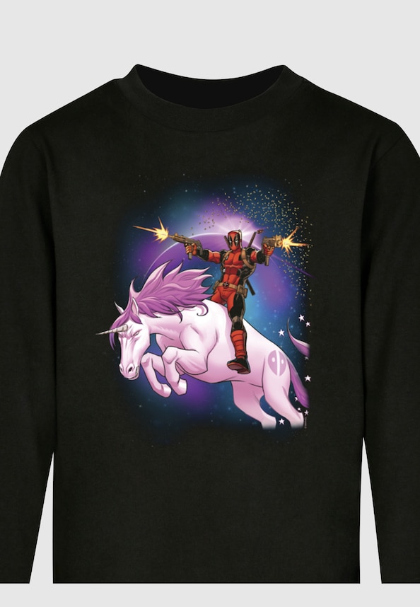 Kids Deadpool - Space Unicorn Longsleeve-2