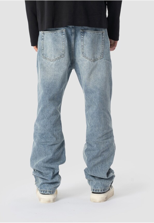 Relaxed Double Button Hem-1