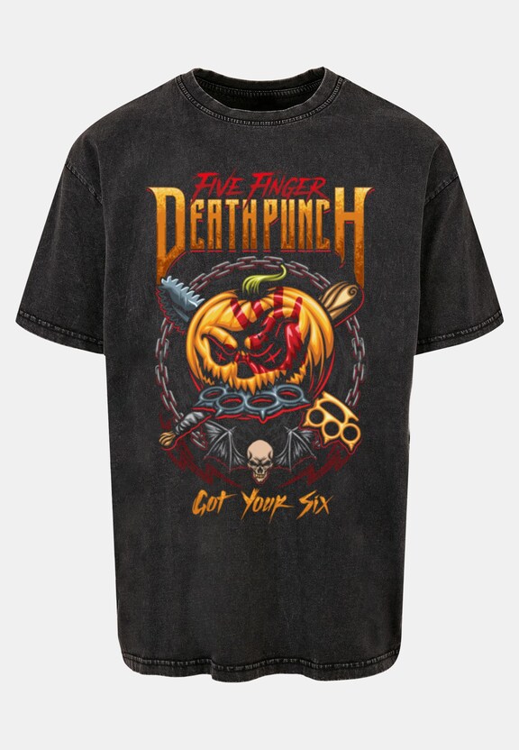 Five Finger Death Punch - Got Your Six Washed Oversize-2