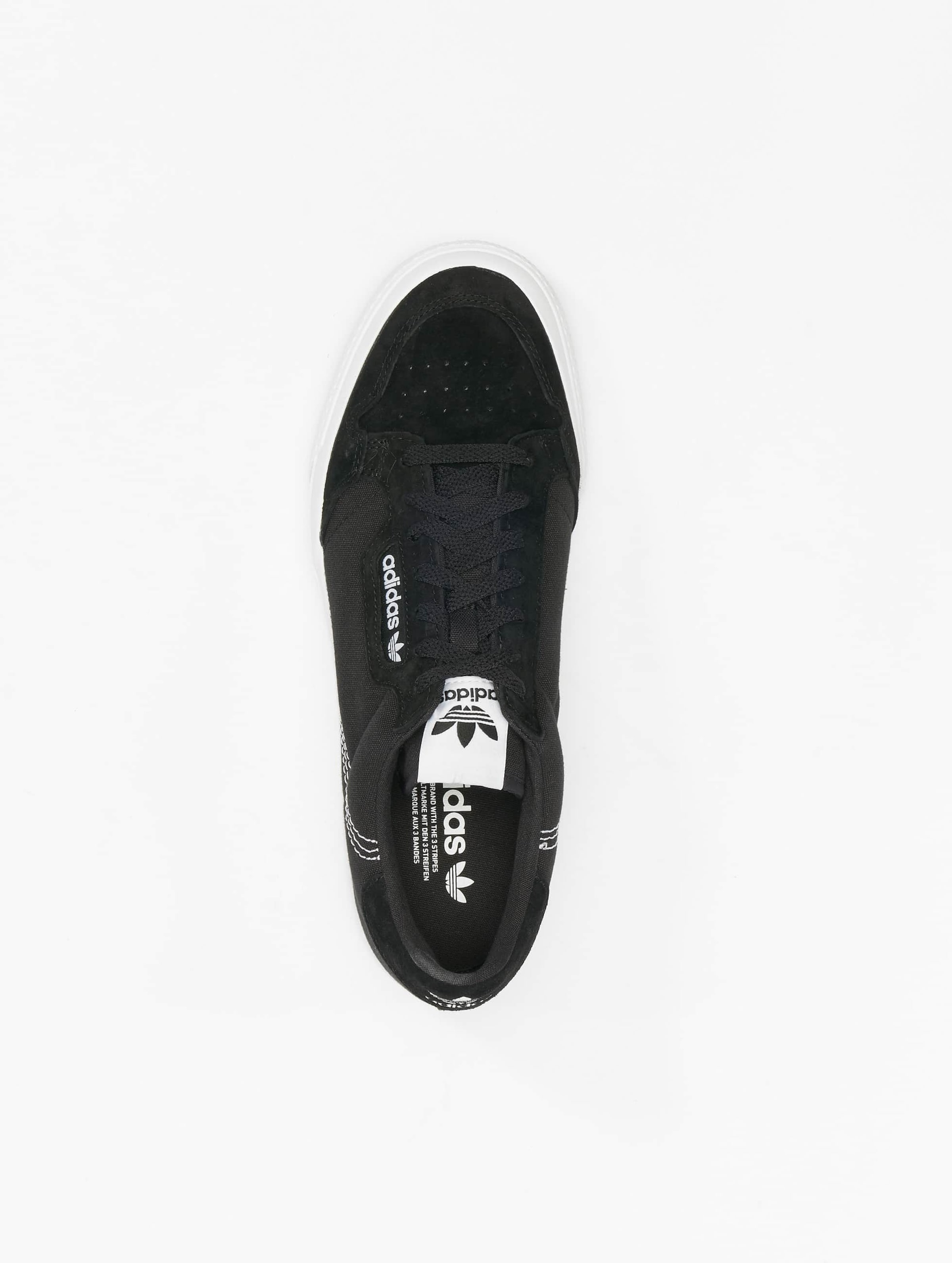 Adidas continental vulc zwart hot sale