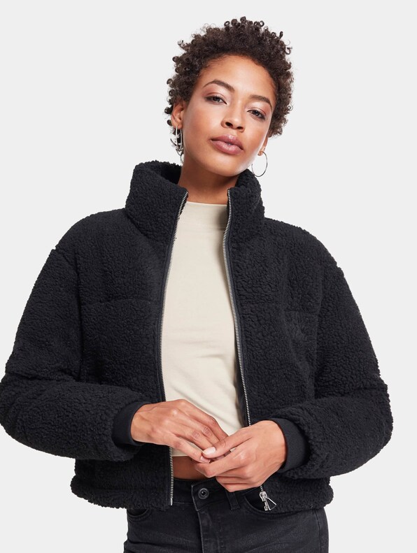 Ladies Boxy Sherpa-2