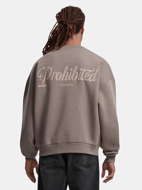 Prohibited 10119 V2 Crew Neck Pullover-5