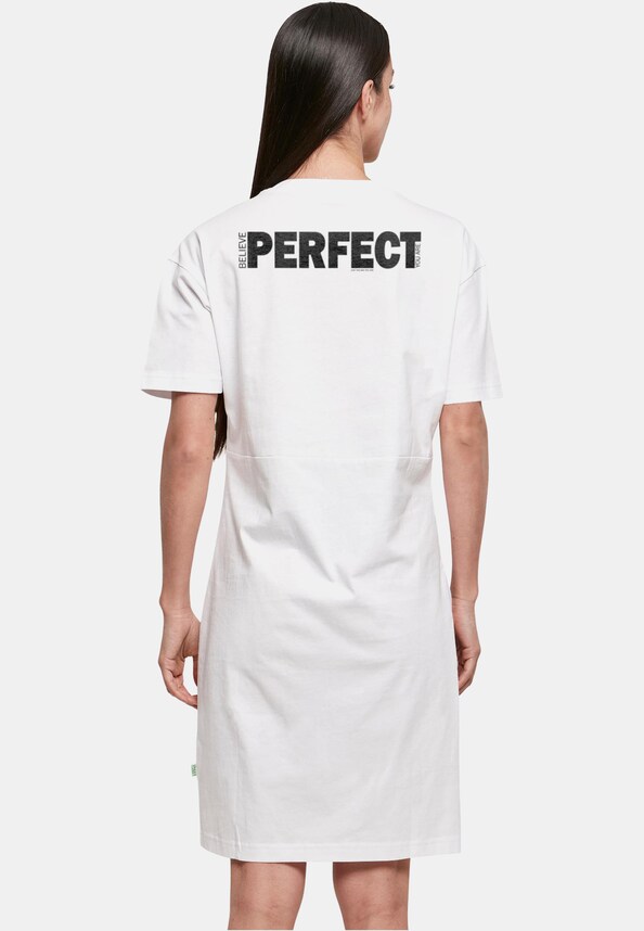 Ladies Believe Front Oversized Slit Tee-1