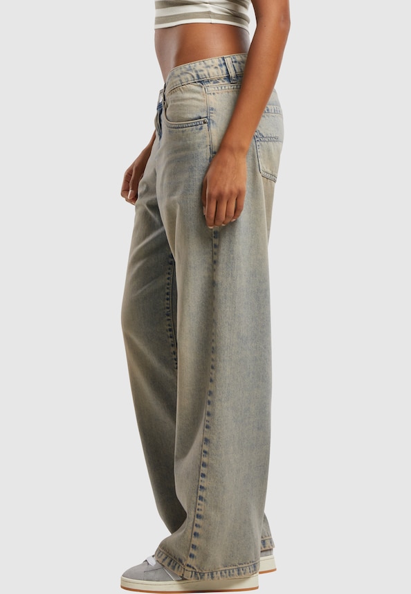  Ladies Low Waist Baggy Fit -2
